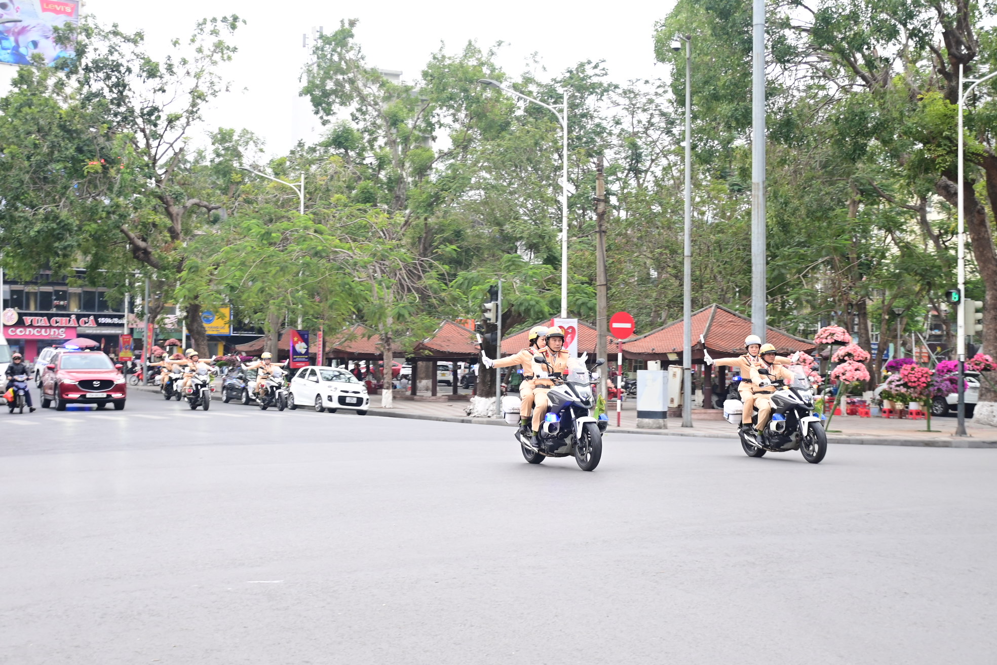 Thông báo phân luồng giao thông tạm thời phục vụ cho diễn tập phương án chữa cháy, cứu nạn, cứu hộ cấp thành phố năm 2025